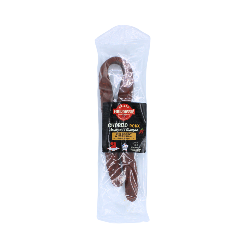 Chorizo au piment d'Espagne produit à Lacaune